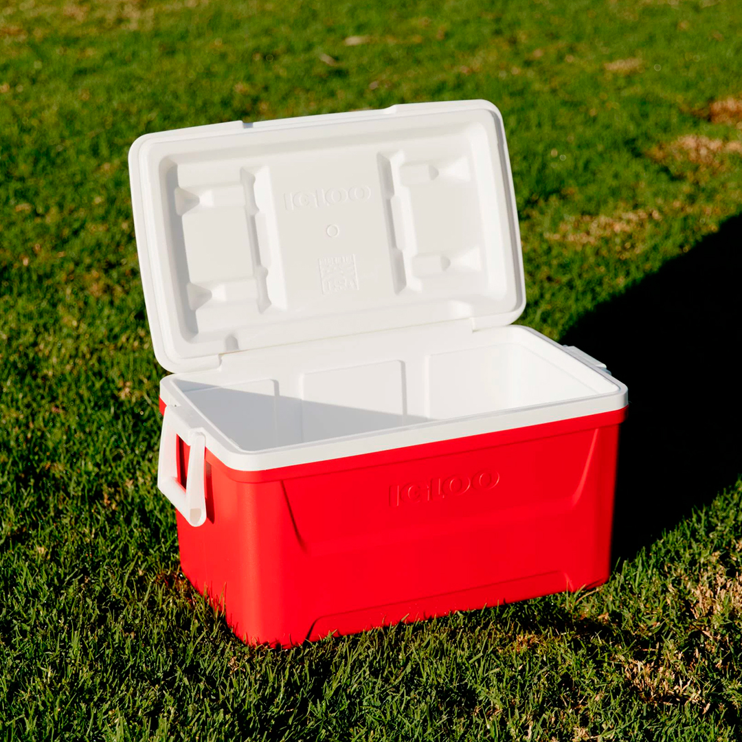 Cooler Laguna 48Qt color rojo IGLOO