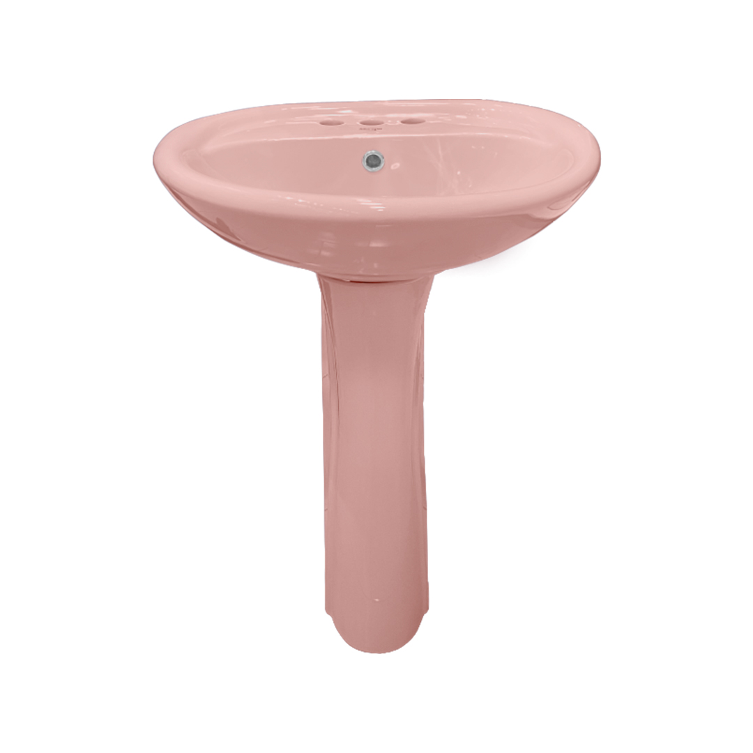 Inodoro y lavamanos Rosa  GM